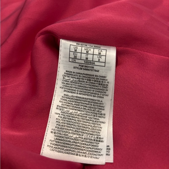 Marciano Sheer Dressy Hot Pink Backless Camisole Top - Picture 9 of 9